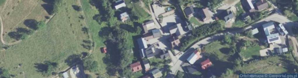Zdjęcie satelitarne Potok Bryjów ul.