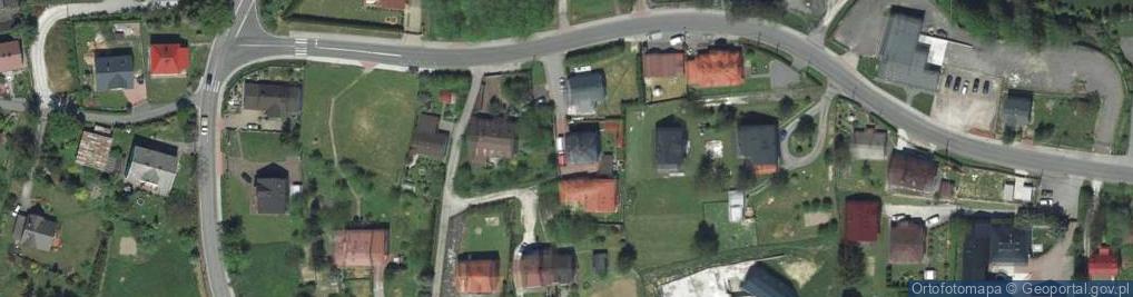 Zdjęcie satelitarne Pod Dębiną ul.