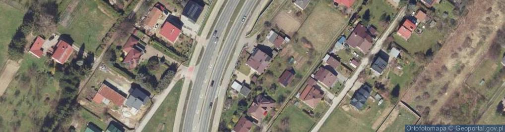 Zdjęcie satelitarne Podkarpacka ul.