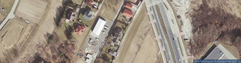 Zdjęcie satelitarne Podkarpacka ul.