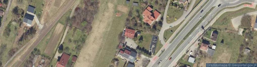 Zdjęcie satelitarne Podkarpacka ul.