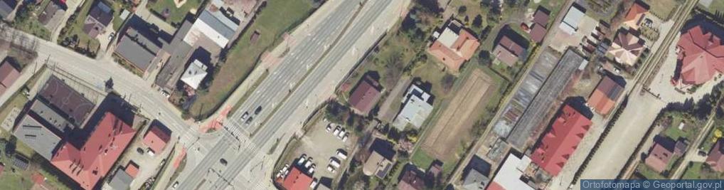 Zdjęcie satelitarne Podkarpacka ul.