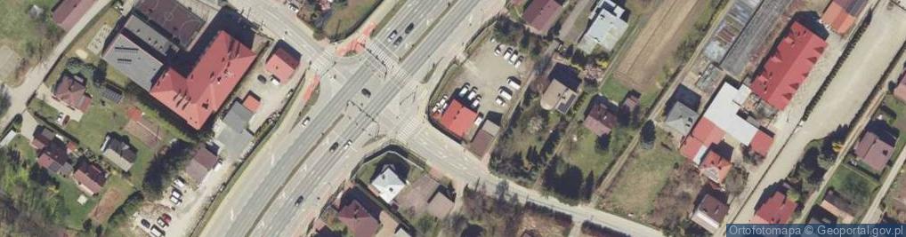 Zdjęcie satelitarne Podkarpacka ul.
