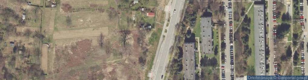 Zdjęcie satelitarne Podwisłocze ul.