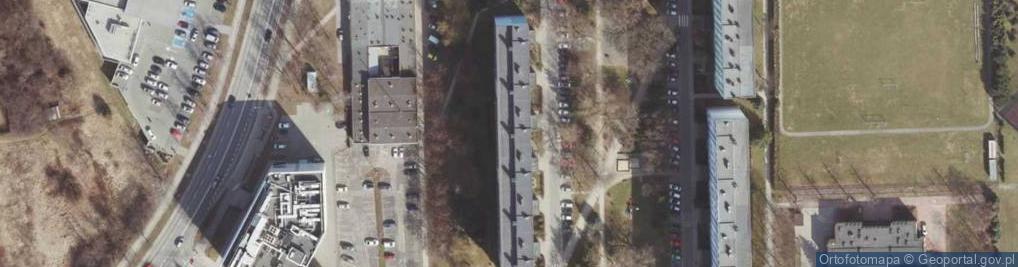 Zdjęcie satelitarne Podwisłocze ul.