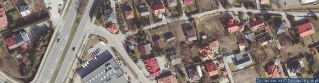 Zdjęcie satelitarne Powstańców Styczniowych ul.