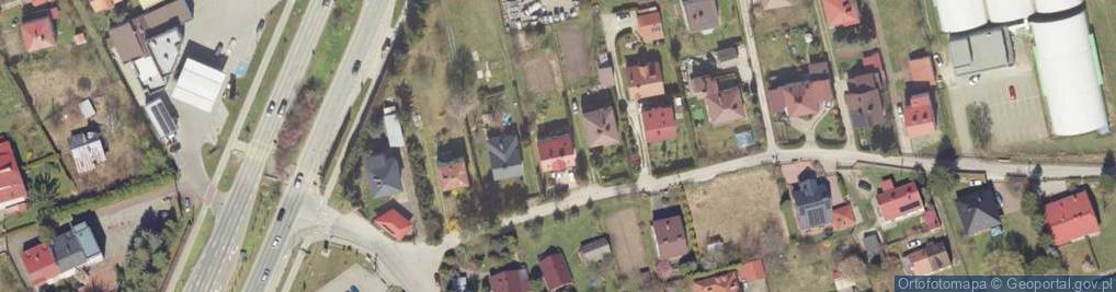 Zdjęcie satelitarne Powstańców Styczniowych ul.