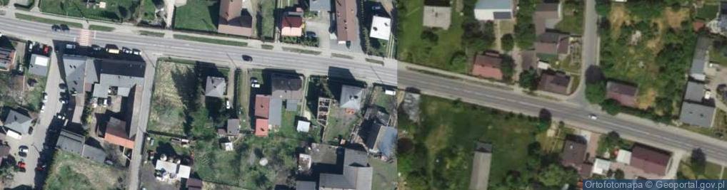 Zdjęcie satelitarne Powstańców Śląskich ul.