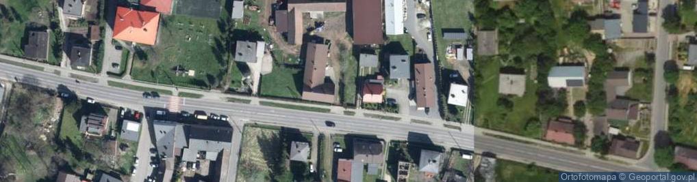 Zdjęcie satelitarne Powstańców Śląskich ul.