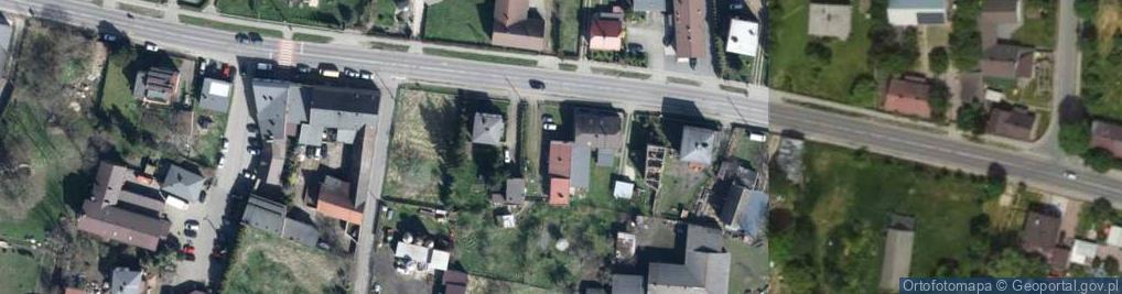 Zdjęcie satelitarne Powstańców Śląskich ul.