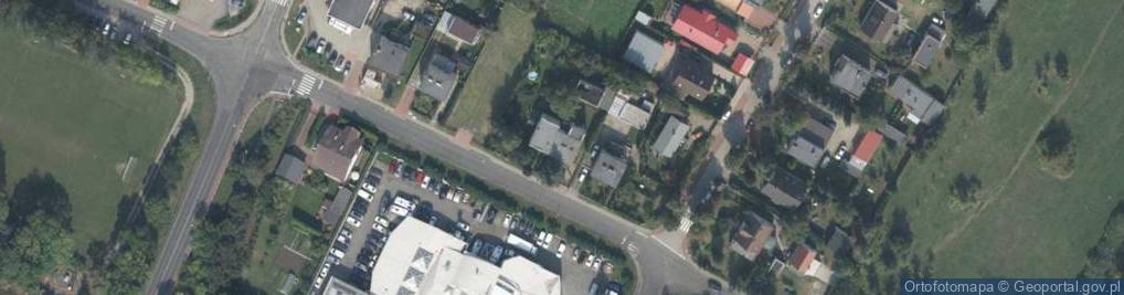 Zdjęcie satelitarne Poprzeczna ul.