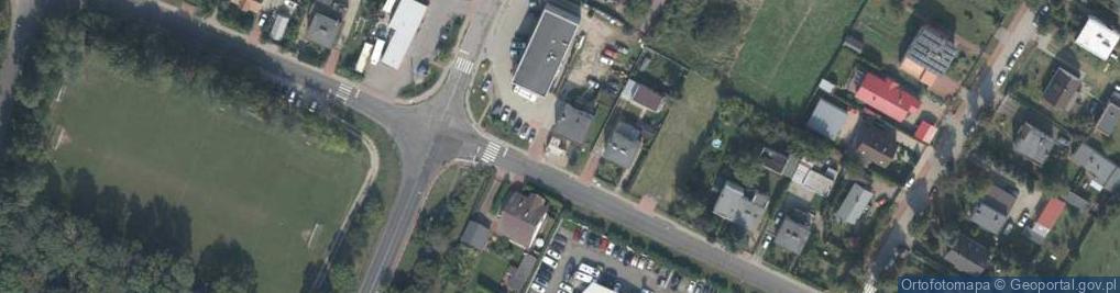 Zdjęcie satelitarne Poprzeczna ul.