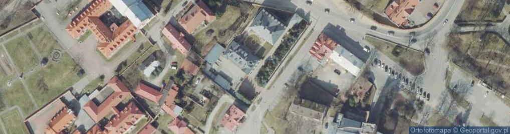 Zdjęcie satelitarne Podwale Górne ul.