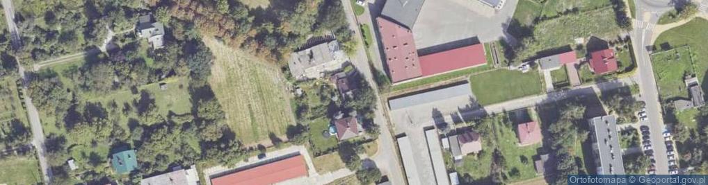 Zdjęcie satelitarne Polskiej Organizacji Wojskowej ul.