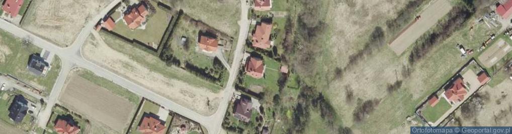 Zdjęcie satelitarne Porcelanowa ul.