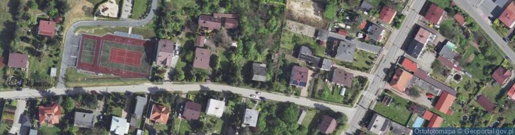 Zdjęcie satelitarne Podgórna ul.