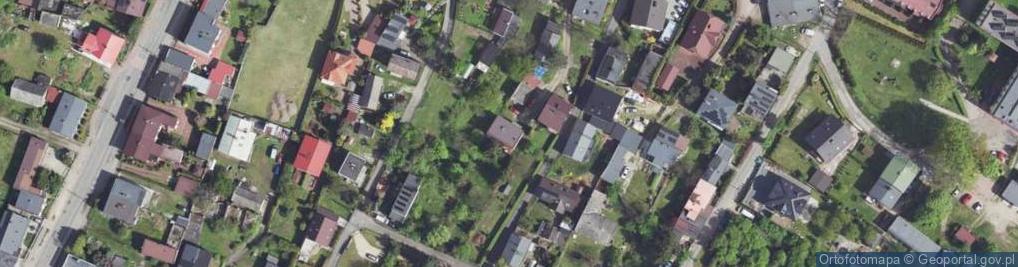 Zdjęcie satelitarne Poprzeczna ul.