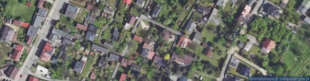 Zdjęcie satelitarne Poprzeczna ul.