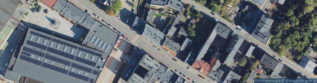Zdjęcie satelitarne Powstańców ul.