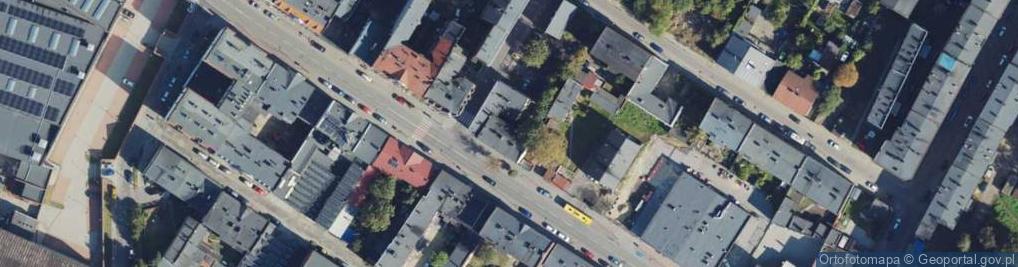 Zdjęcie satelitarne Powstańców ul.