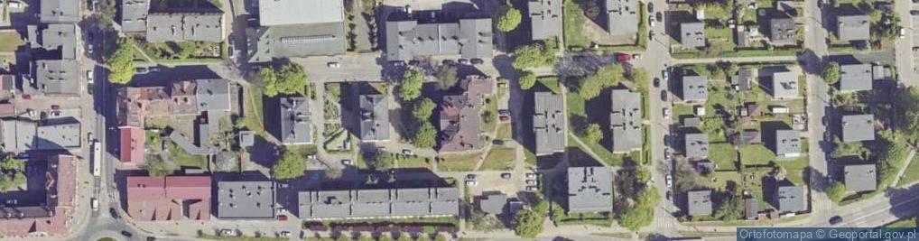 Zdjęcie satelitarne Pocztowa ul.