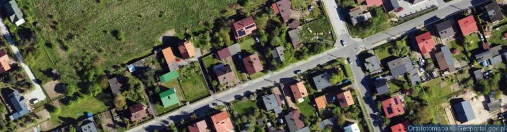 Zdjęcie satelitarne Pod Skarpą ul.