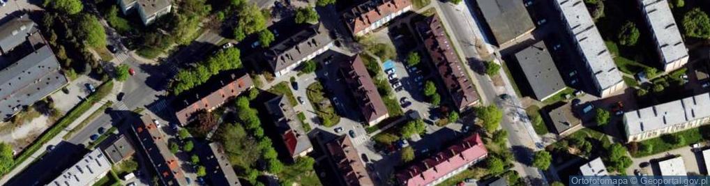 Zdjęcie satelitarne Powstańców Warszawy ul.