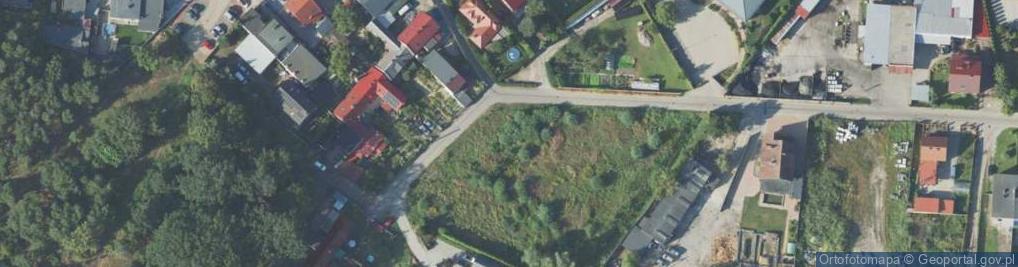 Zdjęcie satelitarne Podgórna ul.