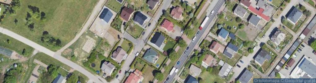 Zdjęcie satelitarne Pogodna ul.
