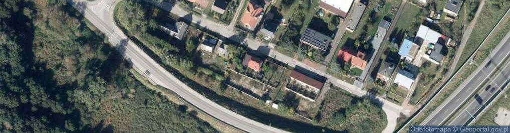 Zdjęcie satelitarne Ponurego ul.