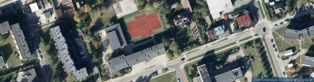 Zdjęcie satelitarne Powstańców Warszawy ul.
