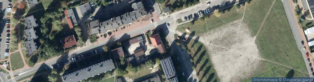 Zdjęcie satelitarne Powstańców Warszawy ul.