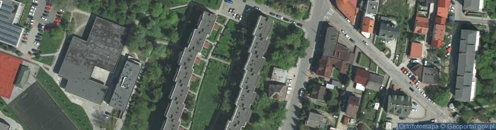Zdjęcie satelitarne Popiełuszki Jerzego, bł. ks. ul.
