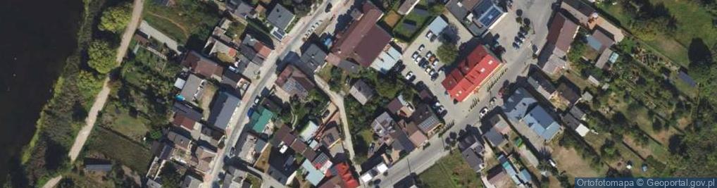 Zdjęcie satelitarne Poprzeczna ul.