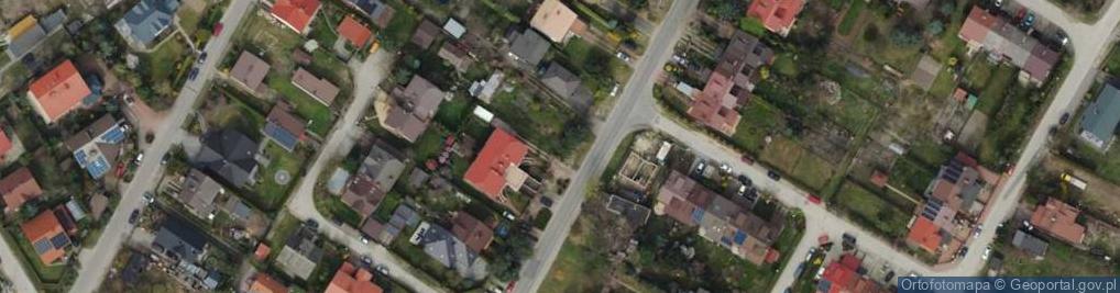 Zdjęcie satelitarne Północna ul.