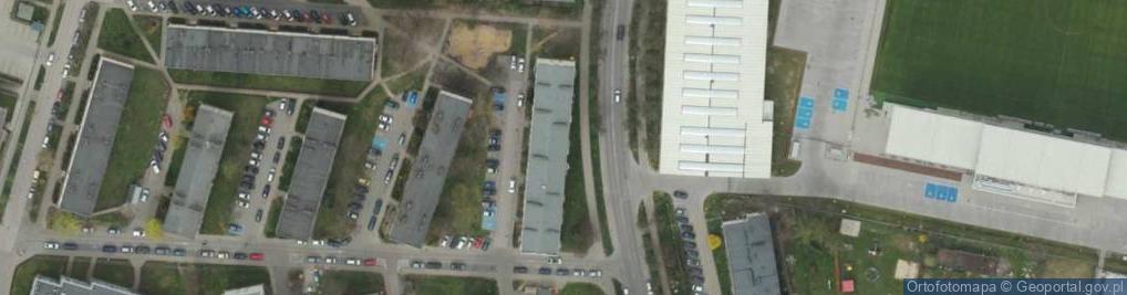 Zdjęcie satelitarne Pomologiczna ul.