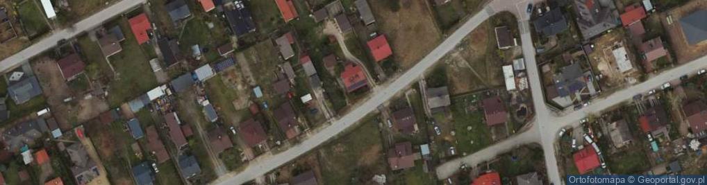 Zdjęcie satelitarne Powstańców Warszawy ul.