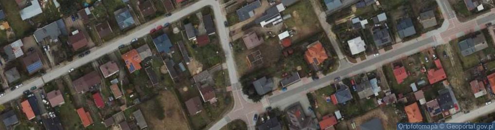 Zdjęcie satelitarne Powstańców Warszawy ul.