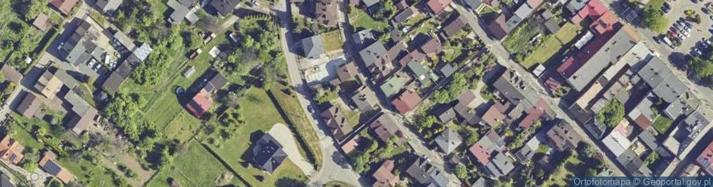 Zdjęcie satelitarne Podwalna ul.