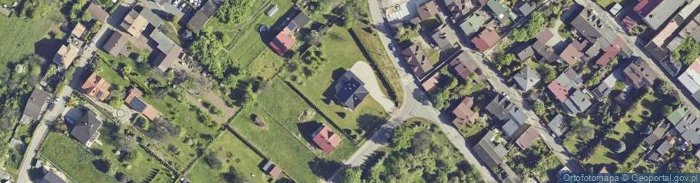 Zdjęcie satelitarne Polskiego Czerwonego Krzyża ul.