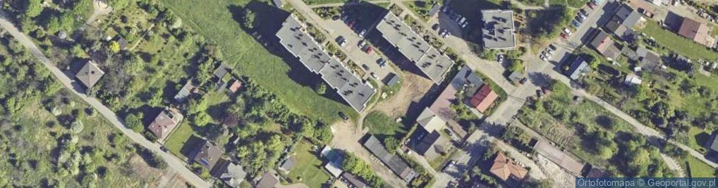 Zdjęcie satelitarne Polskiego Czerwonego Krzyża ul.