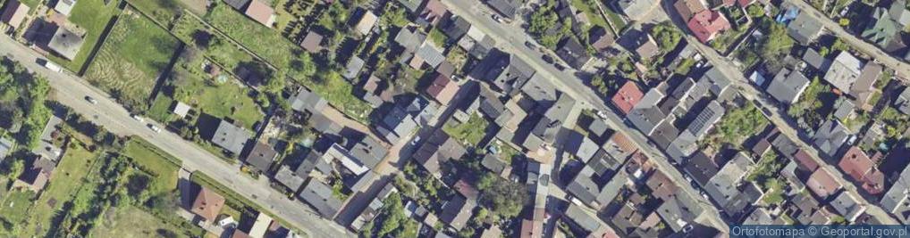 Zdjęcie satelitarne Poprzeczna ul.