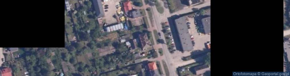 Zdjęcie satelitarne Polanowska ul.