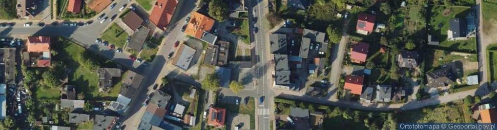 Zdjęcie satelitarne Polanowska ul.