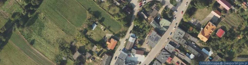 Zdjęcie satelitarne Podgórna ul.