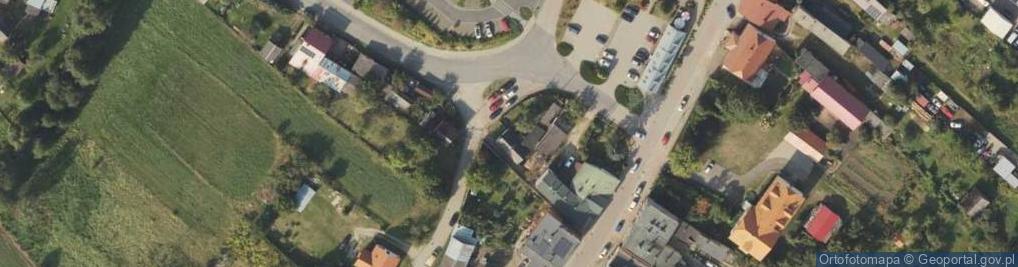 Zdjęcie satelitarne Podgórna ul.