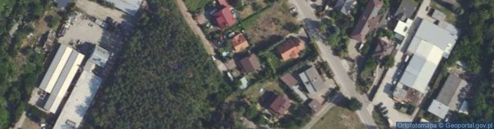 Zdjęcie satelitarne Pod Sosnami ul.