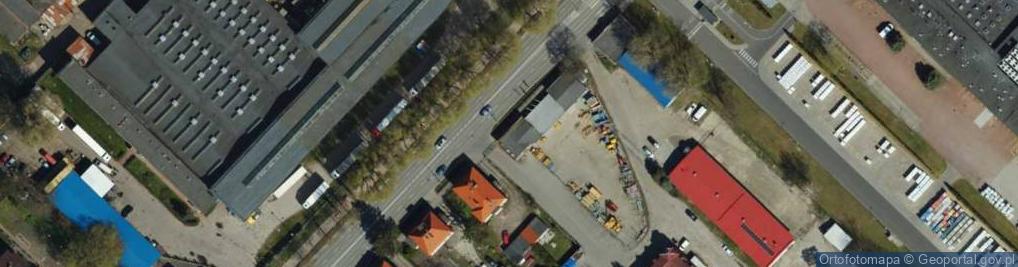 Zdjęcie satelitarne Poznańska ul.