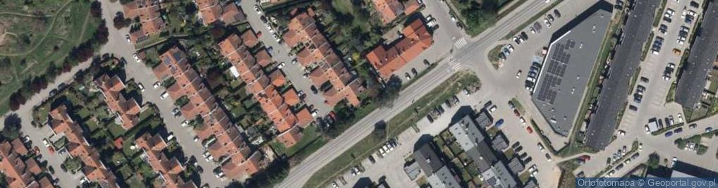 Zdjęcie satelitarne Porzeczkowa ul.