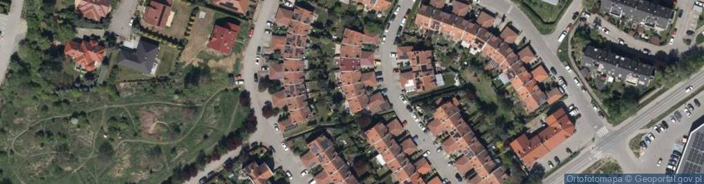 Zdjęcie satelitarne Porzeczkowa ul.